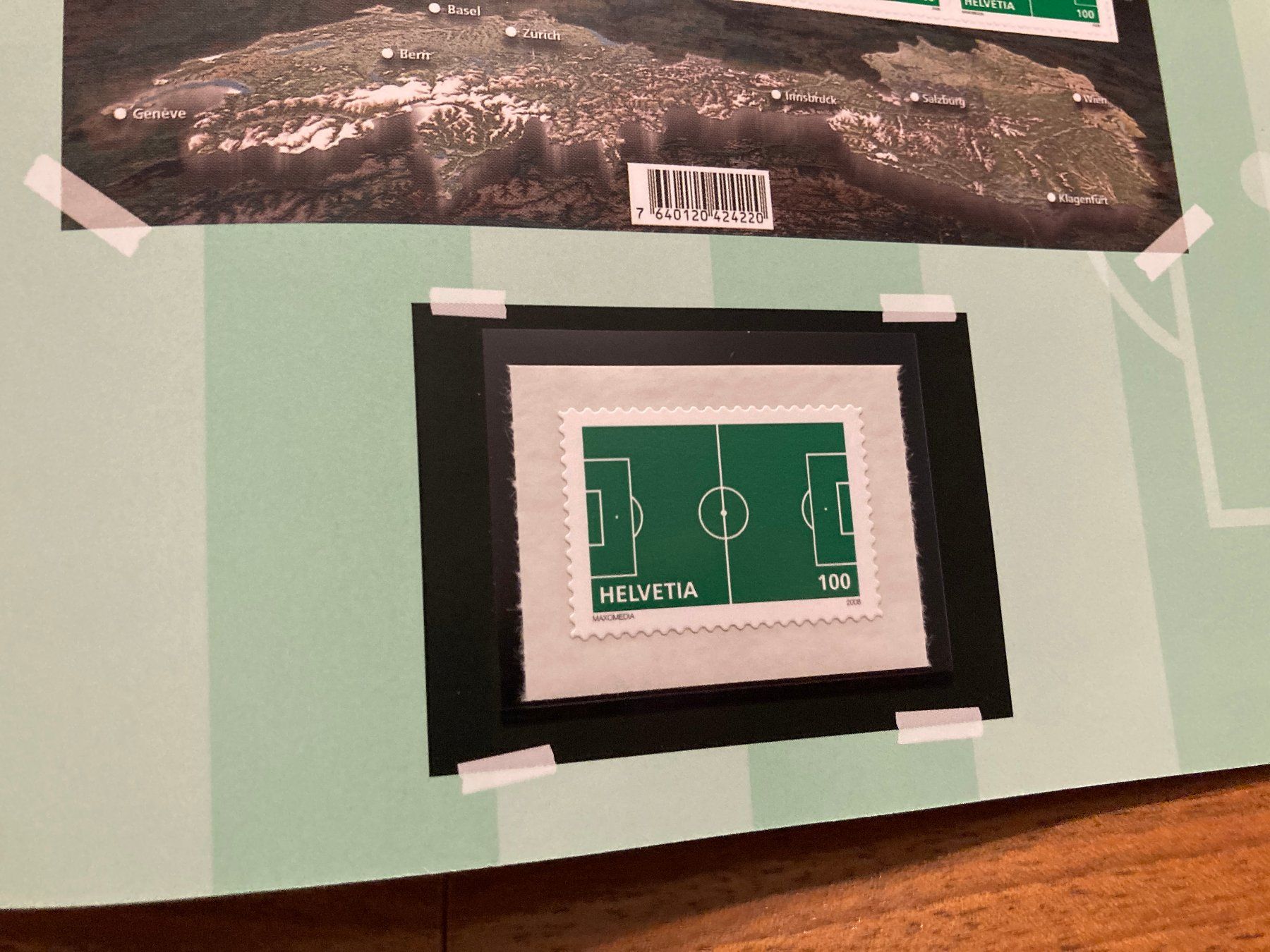 Tutti i francobolli: Briefmarken Schweiz 8 x Souvenir – Usato da Langendorf venduto da studi27 2