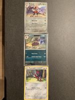 3 Pokémon Karten Bisharp & Pawniard Top!