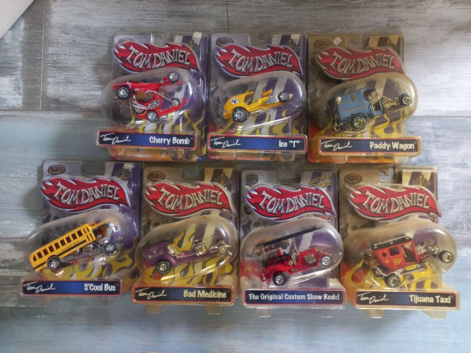 Modellautos: Lot de 7 voitures de la collection Tom Daniels – Gebraucht aus Attalens von remy_s00