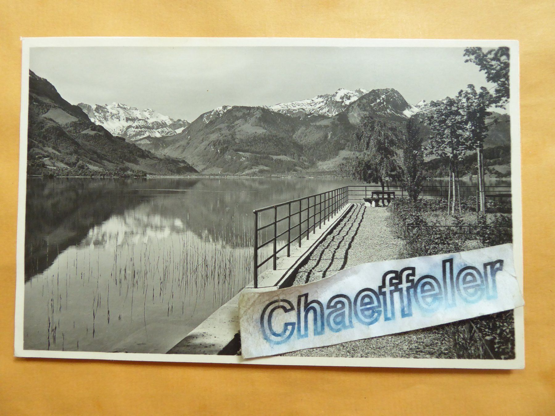 Cartoline postali: Am Sarnersee mit Blick gegen die Berneralpen – Usato da Zürich venduto da Chaeffeler