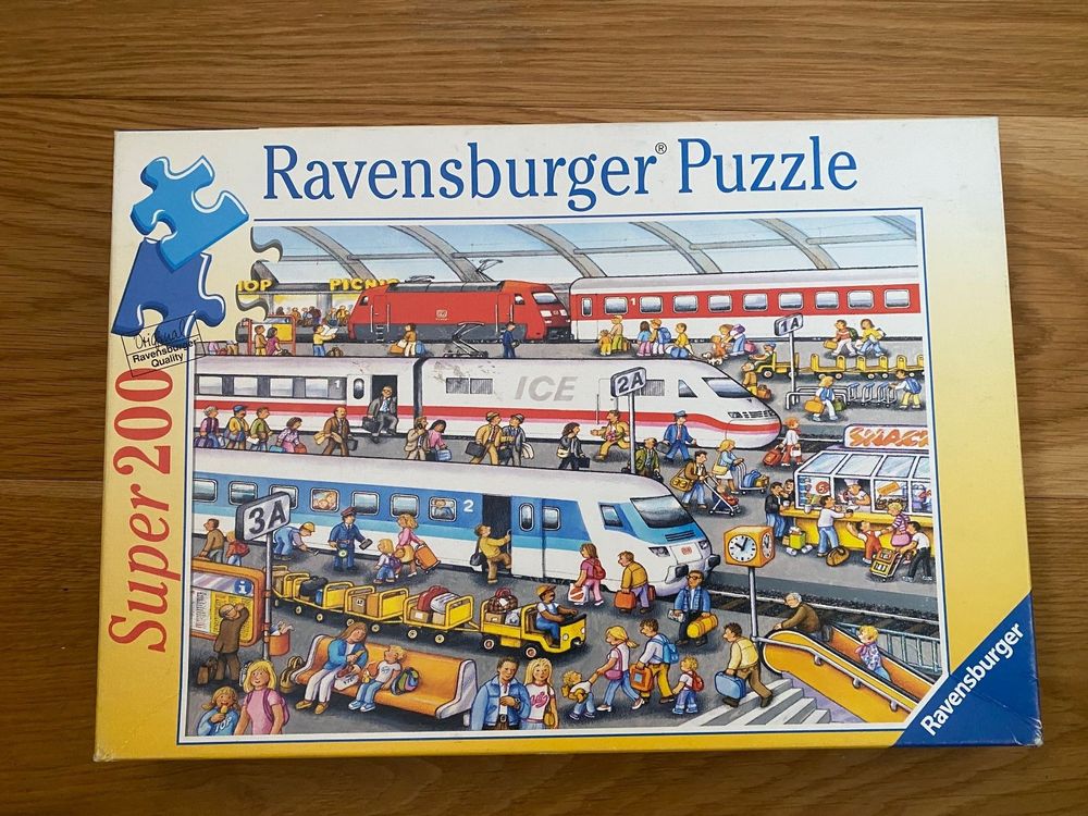 Ravensburger puzzle bahnhof super 200 teilig 49 x 32 cm kaufen auf