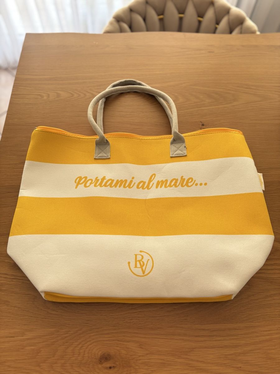 Taschen für Damen: Borsa da mare a righe gialle e bianche – Neu (gemäss Beschreibung) aus S. Antonino von LIKA91 4