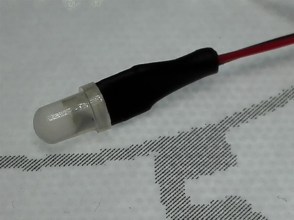 25 Stück 3mm Diffuse Warmweiße LEDs – 2.700-2.9 Produktbild-Vorschau 2