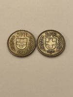 Silbermünze 2 x 5 frs 1931