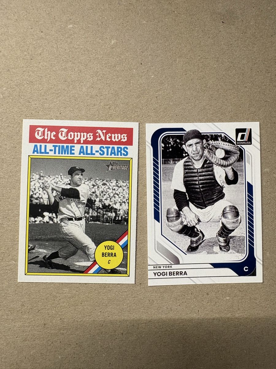 MLB Sammelbilder & Trading cards: MLB Sammelkarten Yogi Berra – Gebraucht aus Derendingen von Olingos