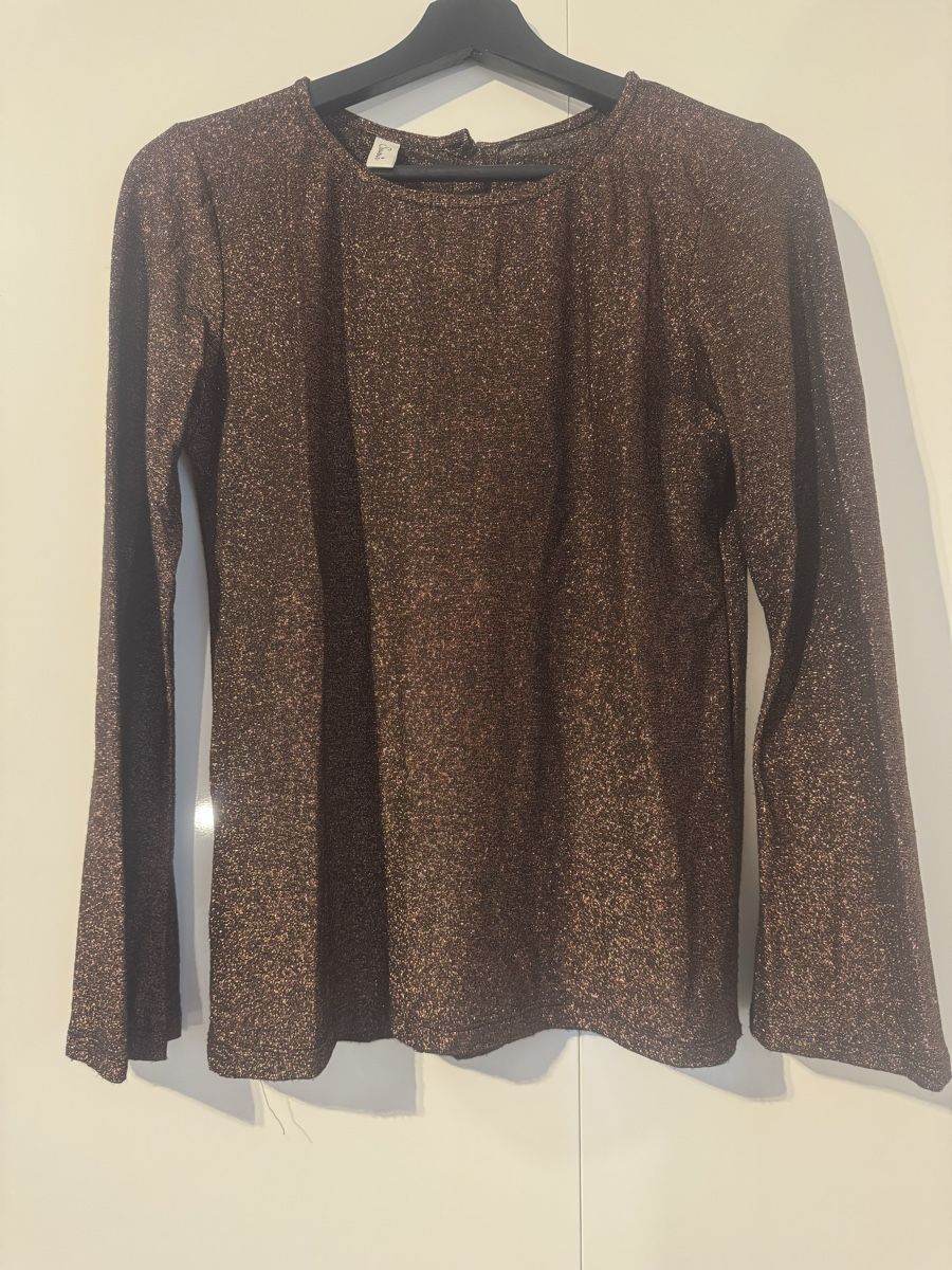 T-Shirts: Glitzer Oberteil,, Gr. M, Top Zustand – Neu (gemäss Beschreibung) aus Zürich von nel_dcb9