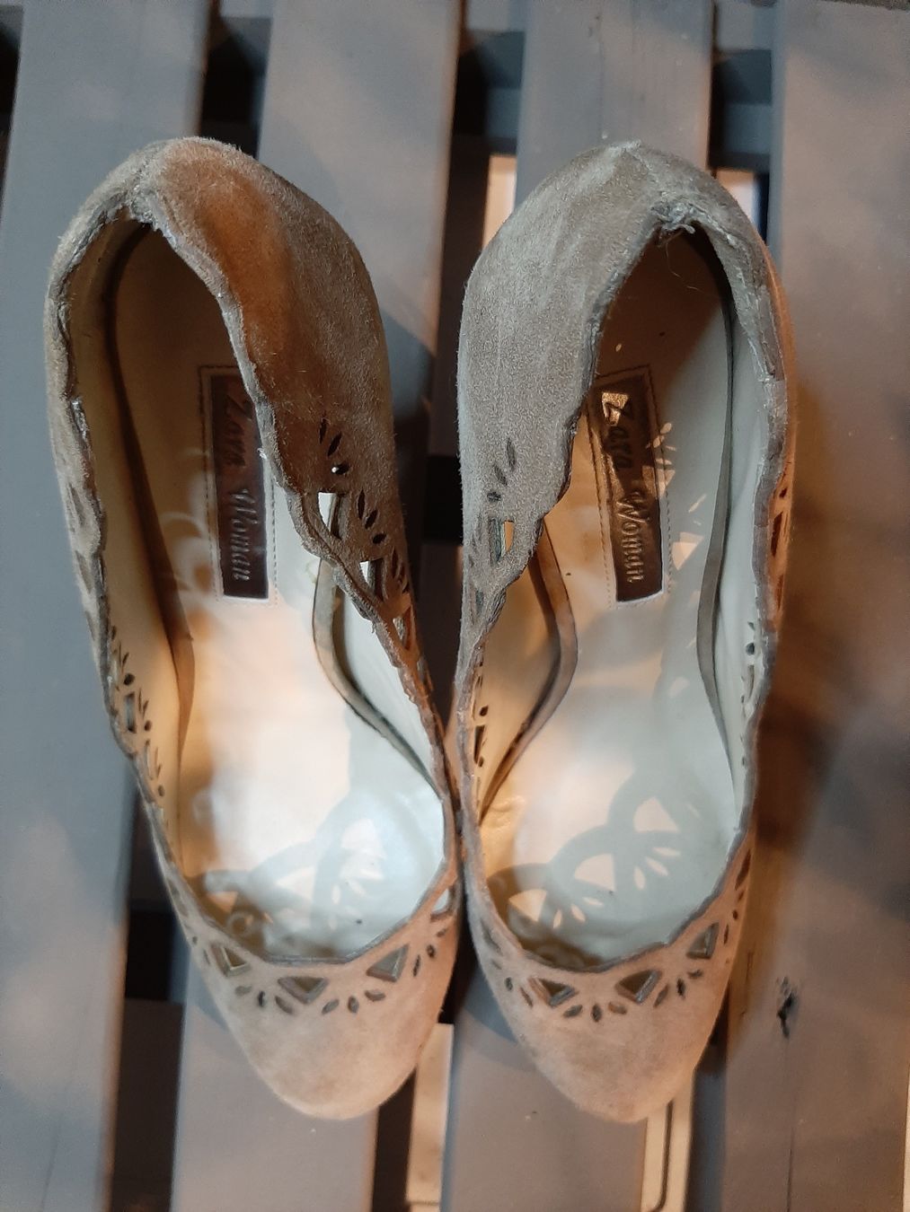 Scarpe da donna: Zara Pumps 38 beige taupe – Usato da Bern venduto da Preloved.Nile.4.Sale 8