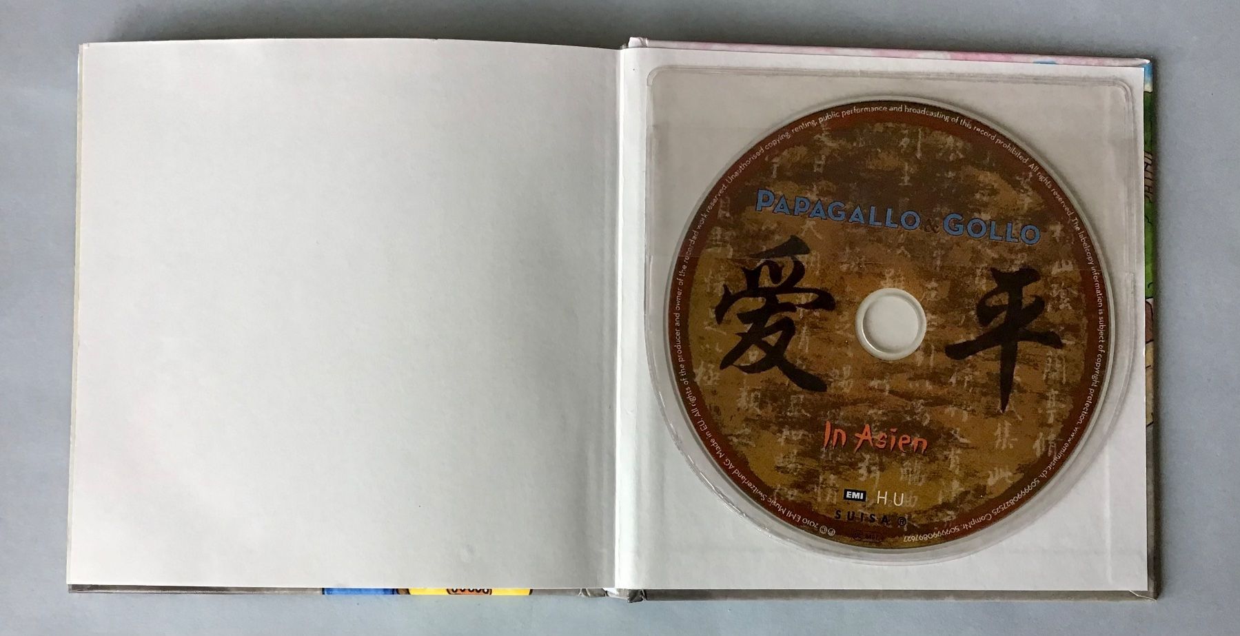CD: Cd und Buch: PAPAGALLO & GOLLO in Asien – Usato da Bubendorf venduto da Alpenheidi 6