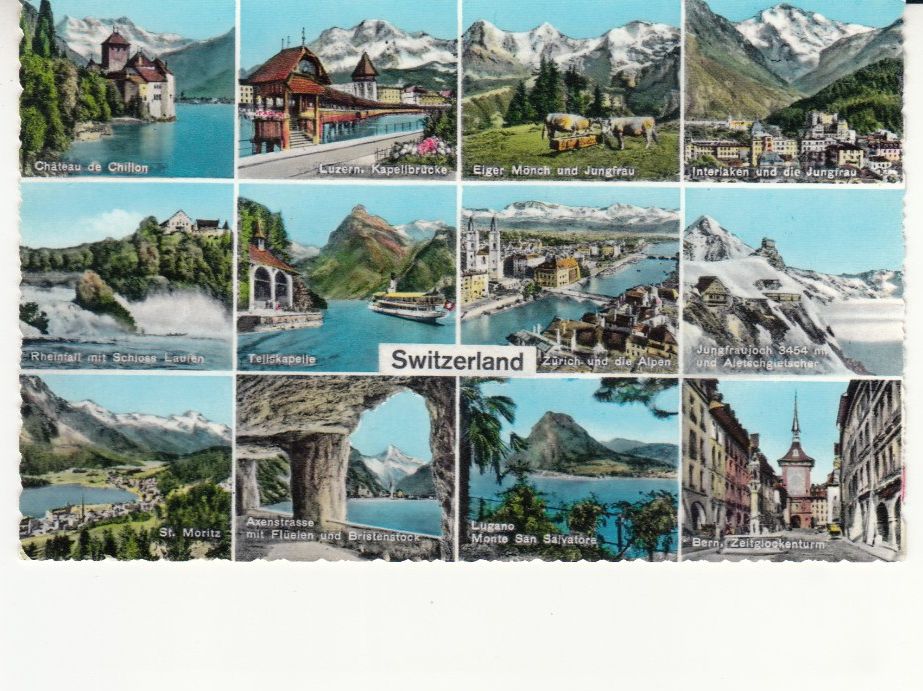 Cartoline postali: Switzerland ca. 1950, coloriert – Usato da Bürglen TG venduto da StampGraf