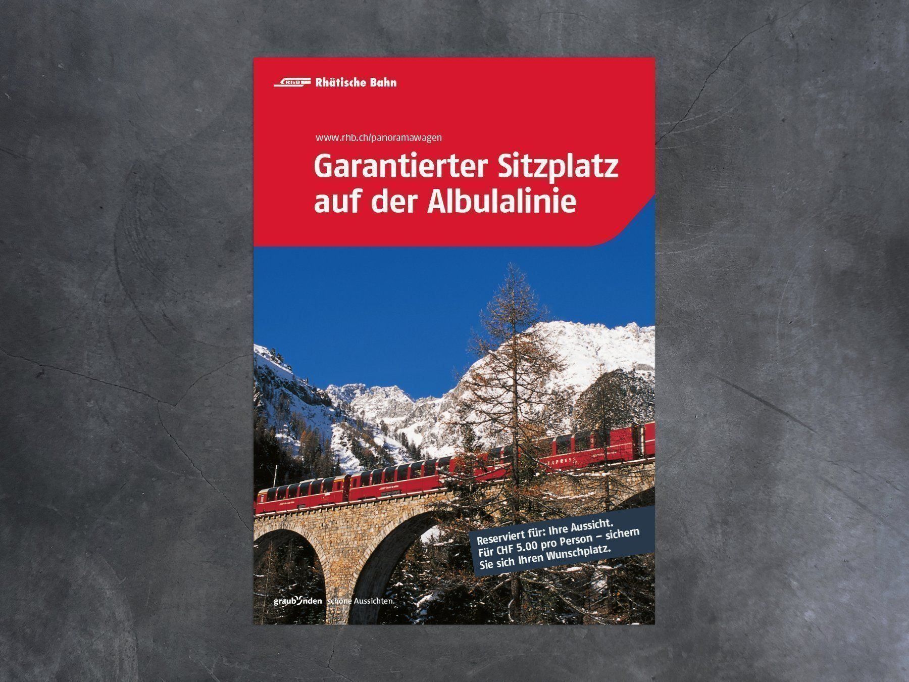 Foto & Immagini: Plakat Albulalinie, RhB – Nuovo (secondo la descrizione) da Chur venduto da dr.retro
