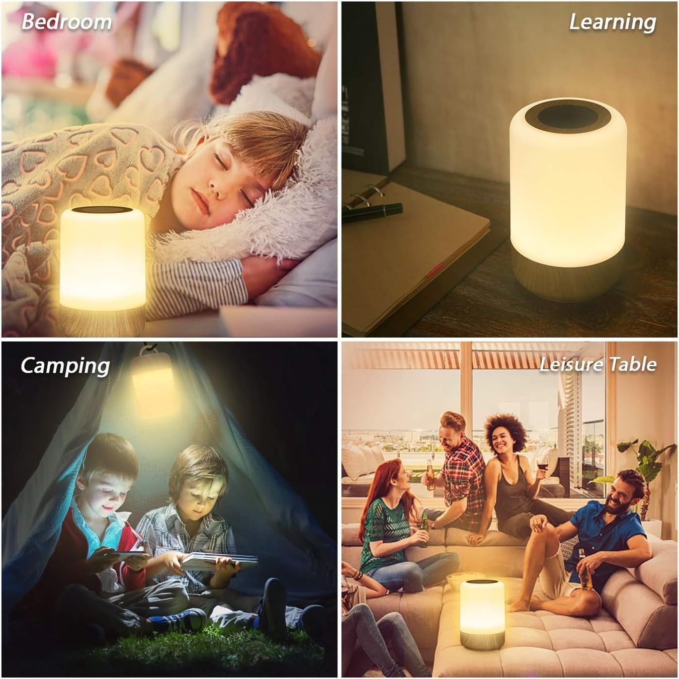 Lampade: 2x LED Nachtischlampe Touch – Nuovo e nell'imballaggio originale da Nuglar venduto da SaleRitter 4