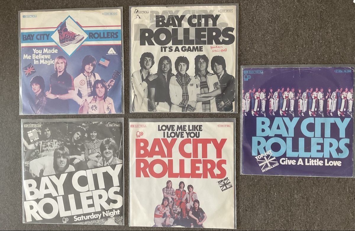 Dischi in vinile: Bay City Rollers - 5 Single - Top! – Usato da Jegenstorf venduto da BAVARIA4CH