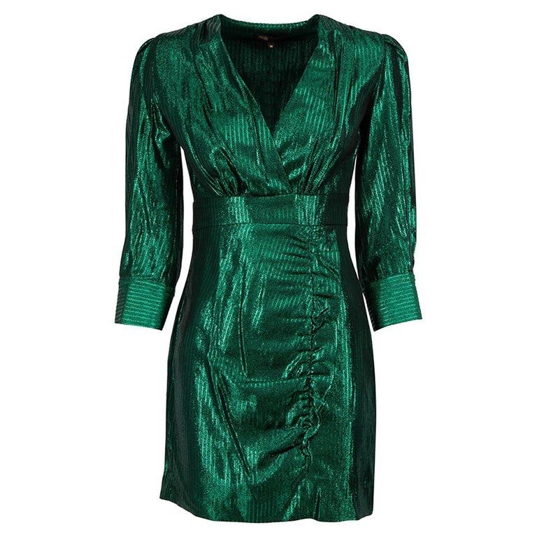 Maje Vestiti: Maje Metallic-Minikleid (neu) – Nuovo (secondo la descrizione) da Fällanden venduto da Pilli91