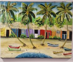 Grosses Bild von Haiti