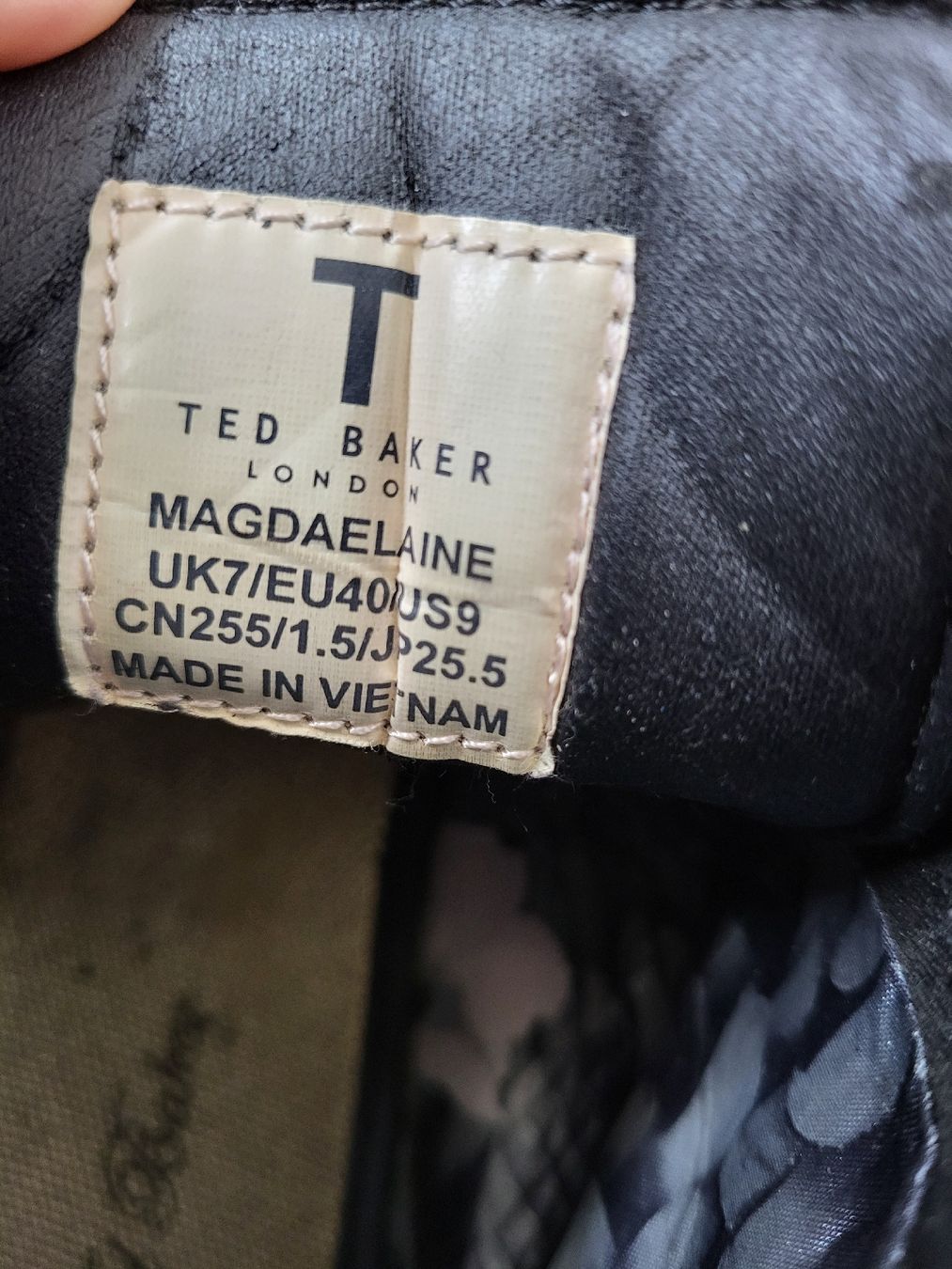 Ted Baker Scarpe da uomo: Hohe Sneakers von Ted Baker – Usato da Zweisimmen venduto da Adorable 5