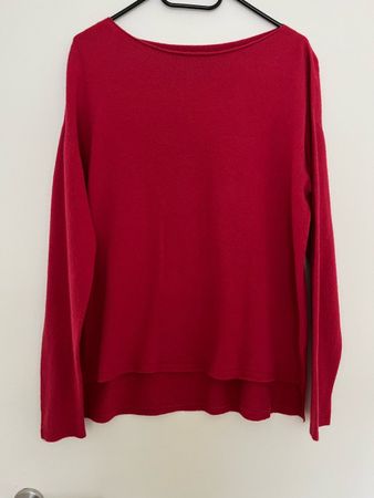 Pullover One Size, Farbe rot