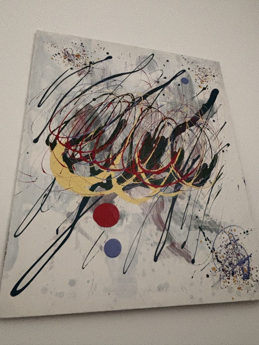 Gemälde: Original Abstract Painting, signed M. Schumacher '94 – Gebraucht aus Zürich von Sonikasantos 2