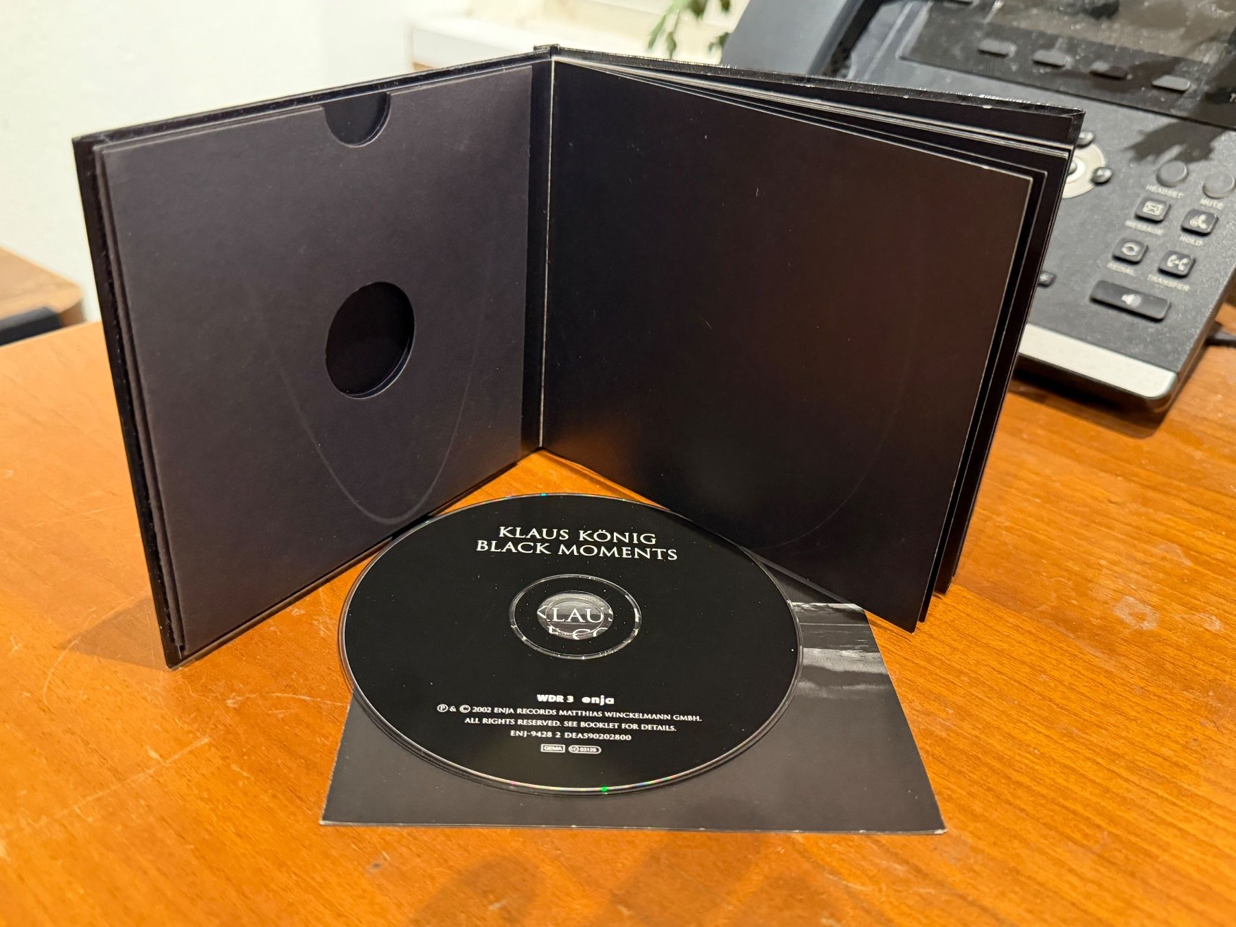 CDs: Klaus König - Black Moments - KA02AS – Gebraucht aus Küsnacht ZH von JazzRecords 3