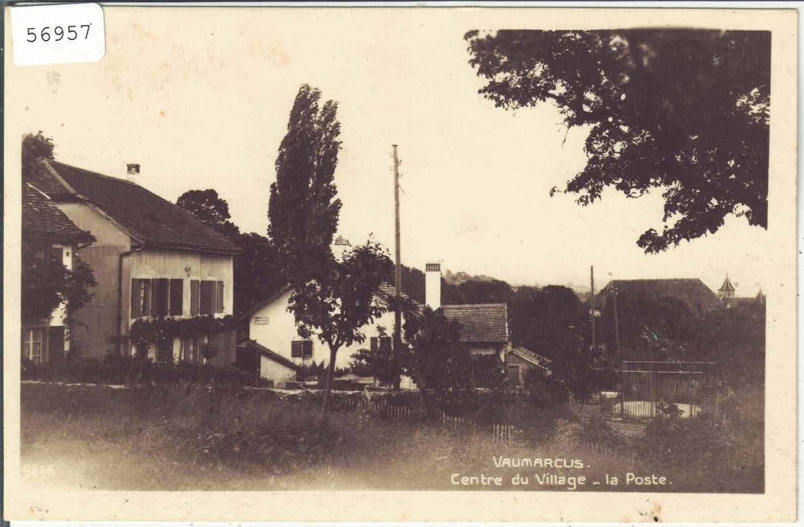 Cartoline postali: Vaumarcus - Centre du Village - La Poste – Usato da Ettingen venduto da Kartenplanet