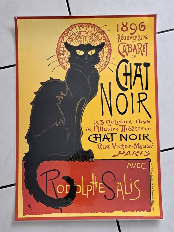 Poster: Tournée du Chat Noir de Rodolphe Salis | Kaufen auf Ricardo