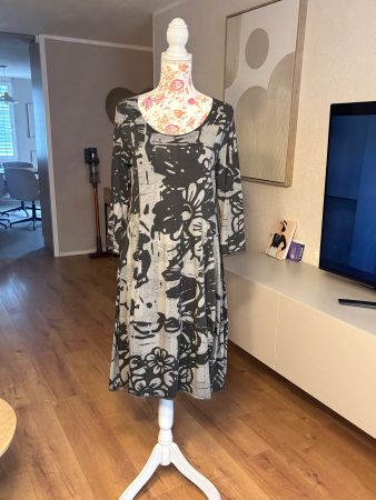 Rundholz Camouflage Ballonkleid 100% Baumwolle