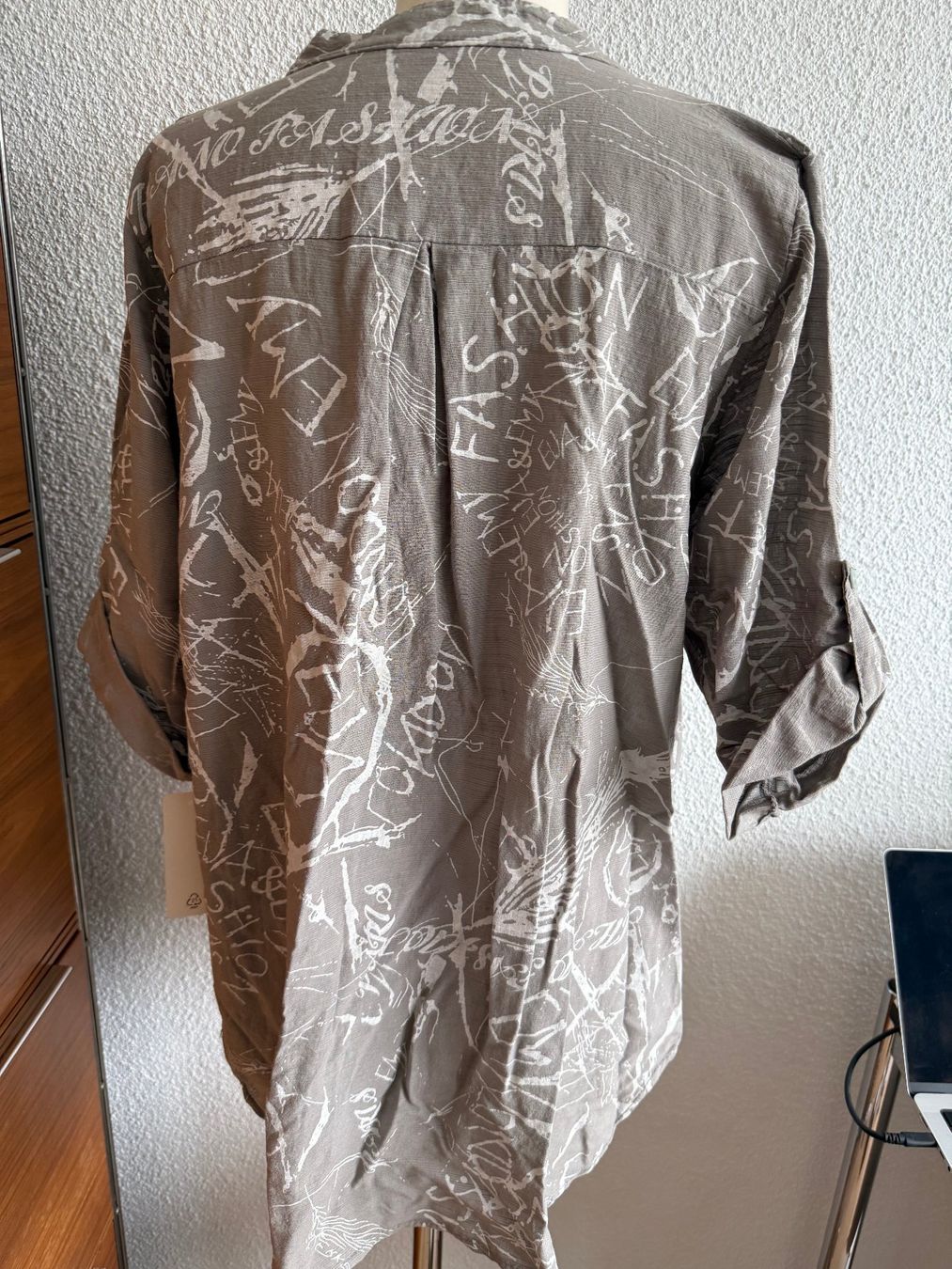 Camicette: Neuware Bluse Baumwolle Viskose Grösse 42/44 – Nuovo (secondo la descrizione) da Kirchdorf AG venduto da coco123 5