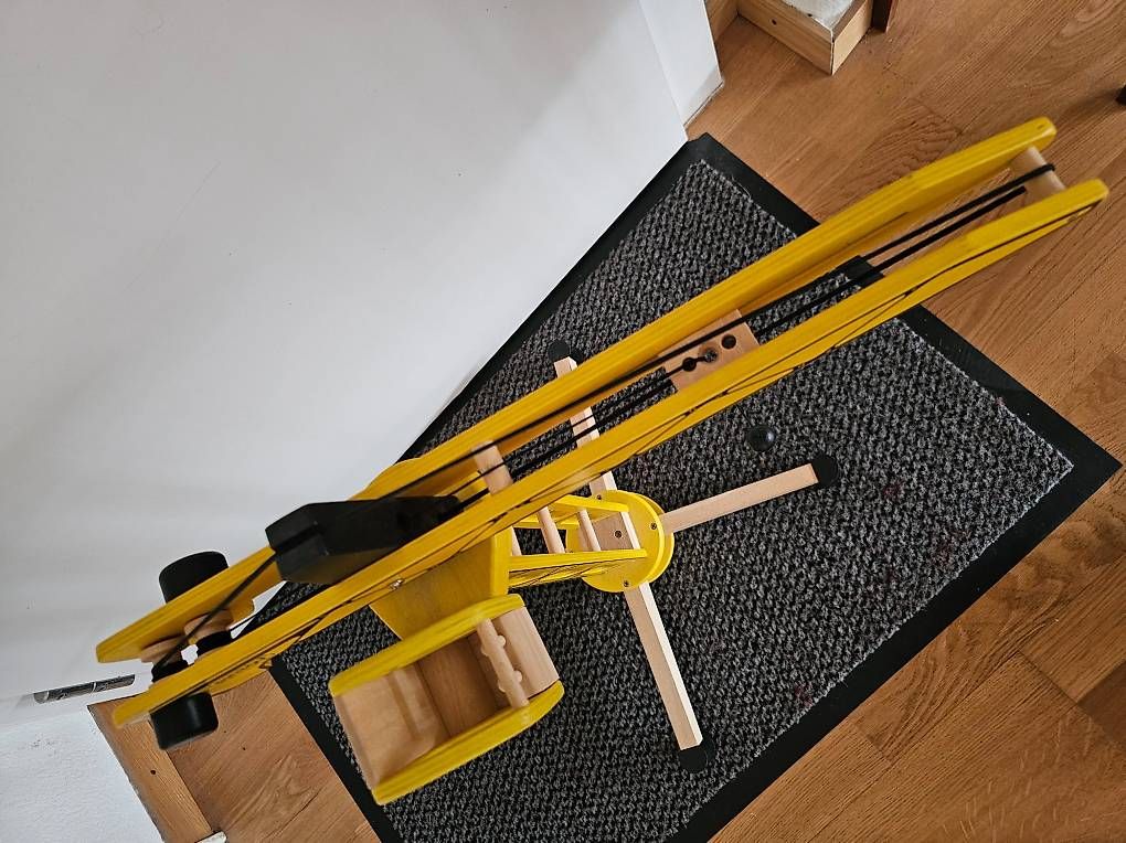 Jouets: Grande grue en bois – D'occasion à Ste-Croix par gfamily 1