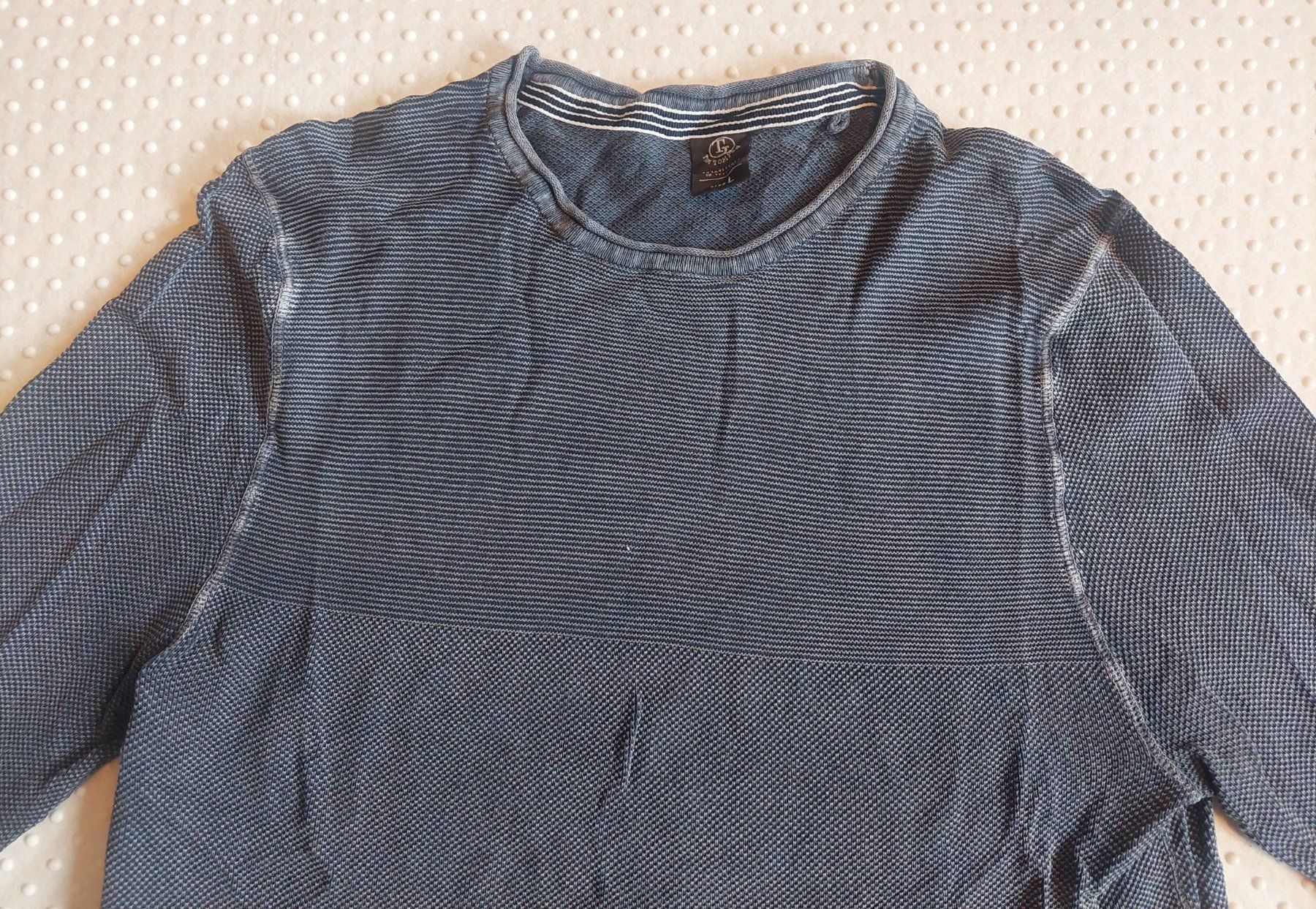 Maglioni & Felpe: Stylischer, Grauer Pullover, Tom Tompson, Gr. L – Usato da Gysenstein venduto da joshuas81 1