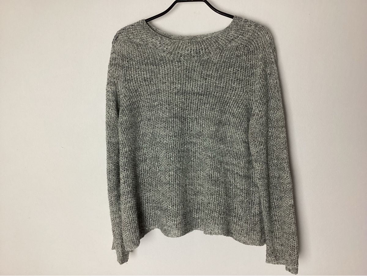 Oska Maglioni & Felpe: OSKA Leinenpullover, Grau Melange, Grösse 1, – Usato da Lenzburg venduto da dbr_hf8w