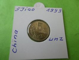 China 1993, 5 Jiao   unz