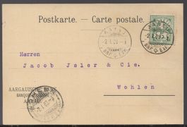 PK  AARAU  2.I.08     Zudruck:  AARGAUISCHE  BANK