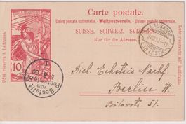 Z23) ) Postkarte UPU , sehe Scan