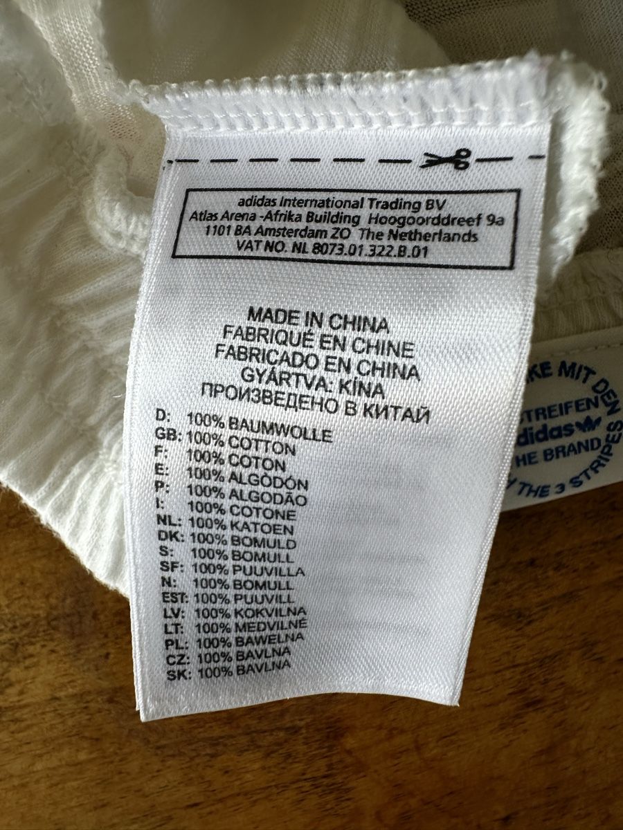 Adidas Top: Adidas Débardeur Blanc Taille 36 Logo Multicolore – Nuovo (secondo la descrizione) da Châtelaine venduto da Alexandra.jankowski 6