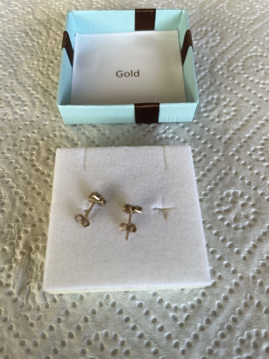 Orecchini pendenti & Orecchini a lobo: Clous d oreilles or jaune – Usato da Fully venduto da Sassa68 2
