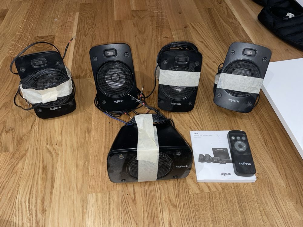 Logitech Surround-Sound-System 5.1 Z906 (Gebraucht) in Zürich für CHF ...