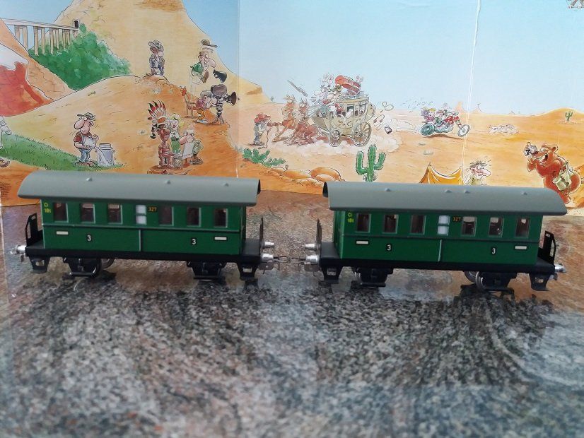 Lot Voitures Märklin HO Métal - Réf. 4000 Et 4051, Occasion