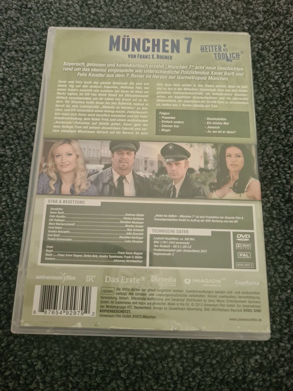 Alle DVDs: MÜNCHEN 7 GRÜN – Gebraucht aus Ruswil von jan_bxl5 1