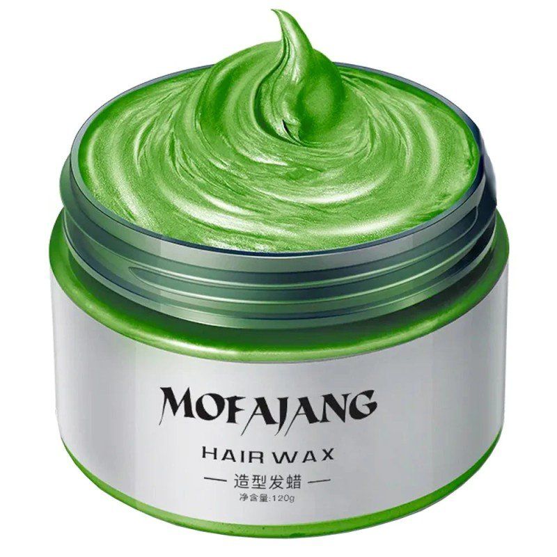 Färbemittel: Grün Temporäre Haarfarbe 120g Wachs Styling Bart Haar – Neu und originalverpackt aus Hundwil von tec_mm27 1