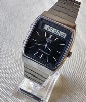 SEIKO Alarm Chronograph Elegante Herrenuhr