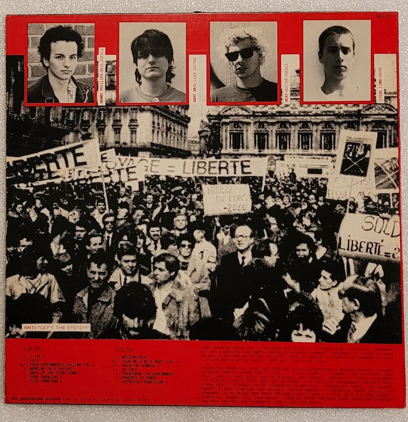 Schallplatten: ANTI - Defy The System – Gebraucht aus Zürich von Avd 1