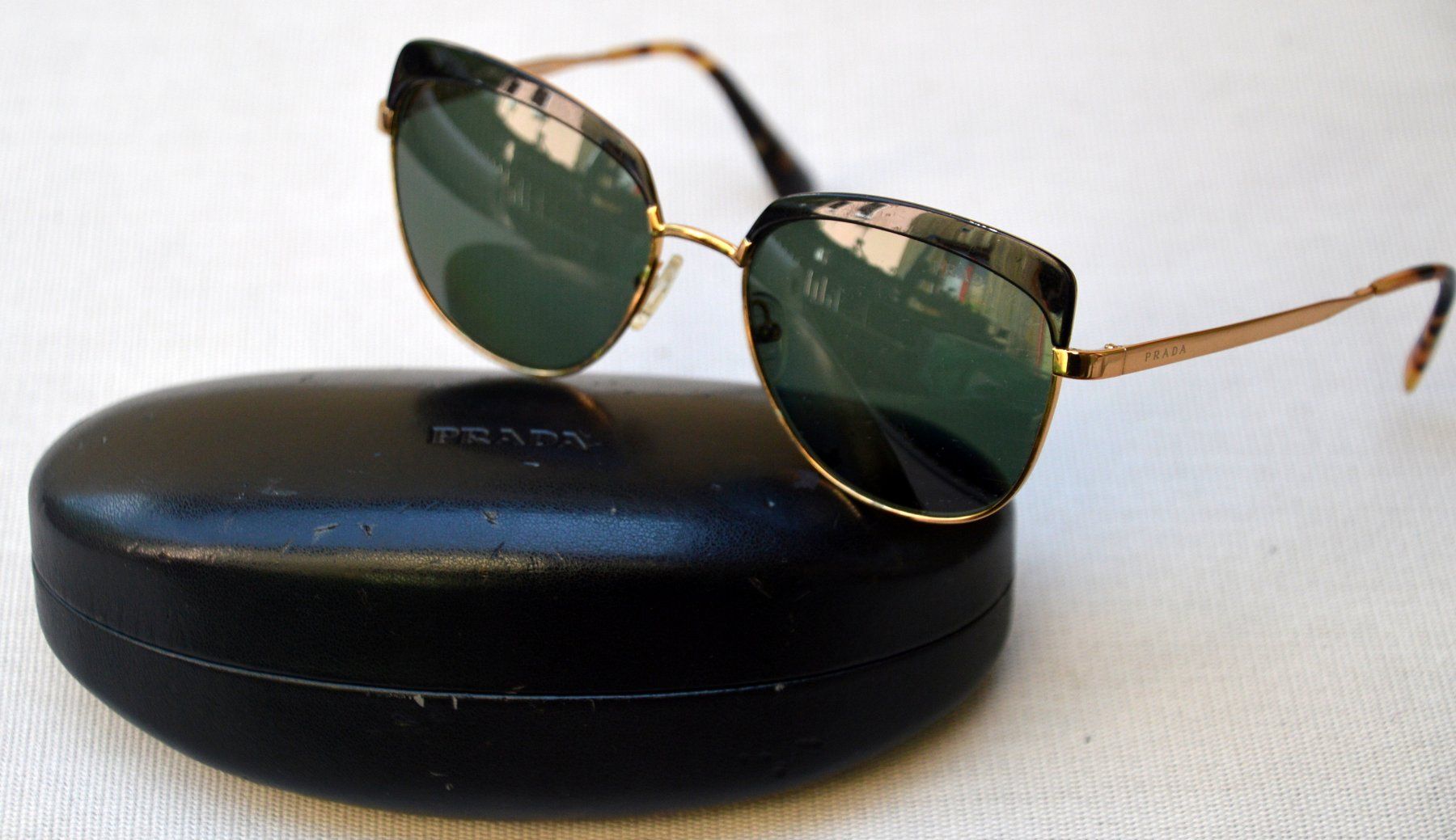 Prada Brillen & Gläser: Sonnenbrille Prada SPR51T lunettes de soleil – Gebraucht aus Collonges von arashee 5