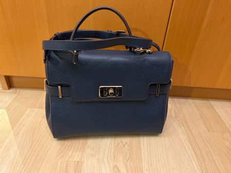 Sac à main Michael Kors bleu, cuir, neuf