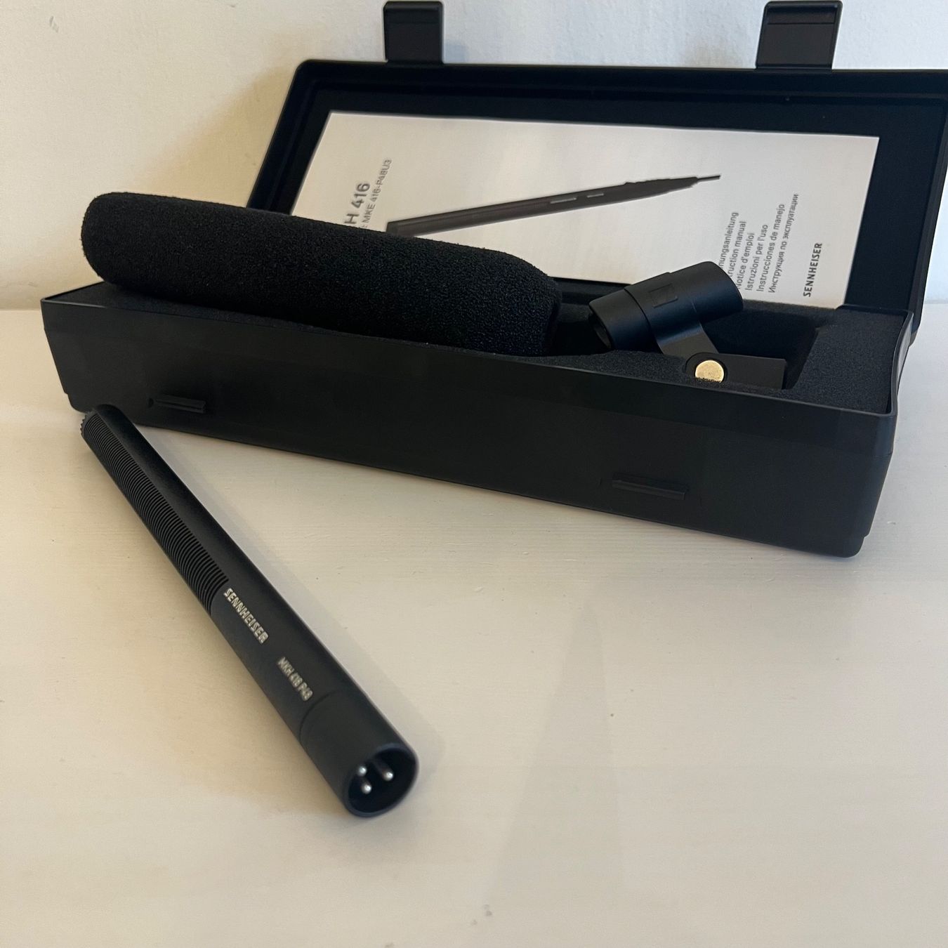 Sennheiser Microfoni: Sennheiser MKH 416 P48 Richtrohrmikrofon – Usato da Zug venduto da pully5