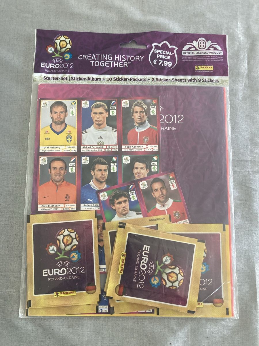 Panini Carte collezionabili: PANINI STARTER SET UEFA 2012 POL- UCR – Nuovo e nell'imballaggio originale da Märstetten venduto da Shirt74
