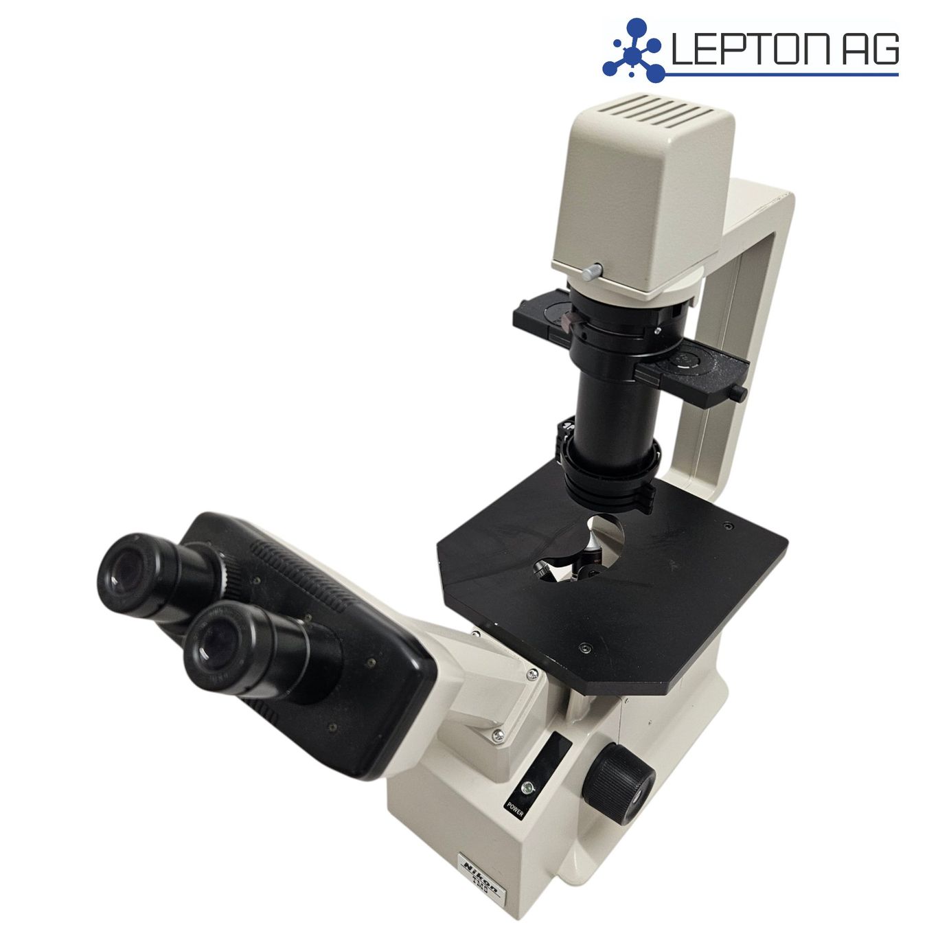 Nikon Alle Maschinen: Nikon TMS Inverted Phase Contrast Microscope - Teildefekt! – Defekt aus Niederdorf von LeptonAG_Labor2