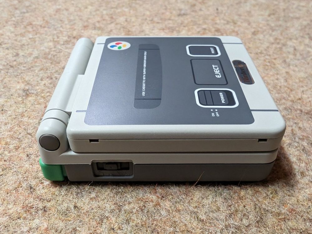 Nintendo Gameboy Advance SP SNES IPS Display V5 Kaufen auf Ricardo
