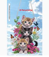 Diamond Painting Aufhänger Katzen