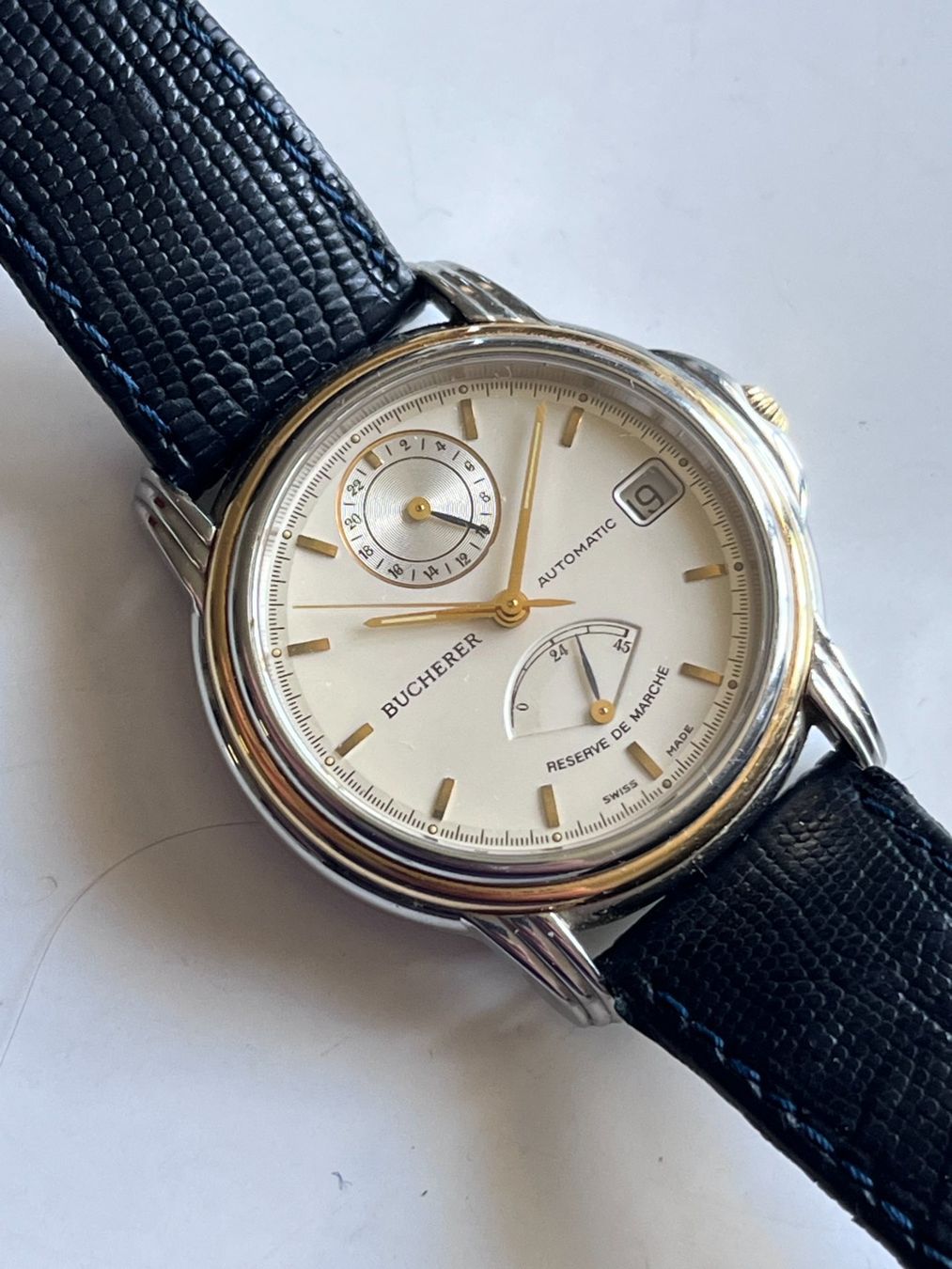 Bucherer Orologi: Bucherer Archimedes Reserve de Marche Automatic – Usato da Worblaufen venduto da chronyves 1