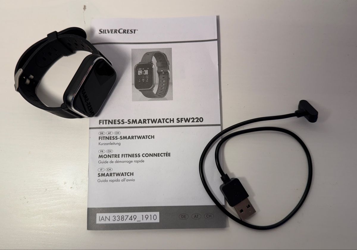 SilverCrest Smartwatch: Sportuhr neu SilverCrest schwarz – Neu (gemäss Beschreibung) aus Rüfenach AG von merlyn07