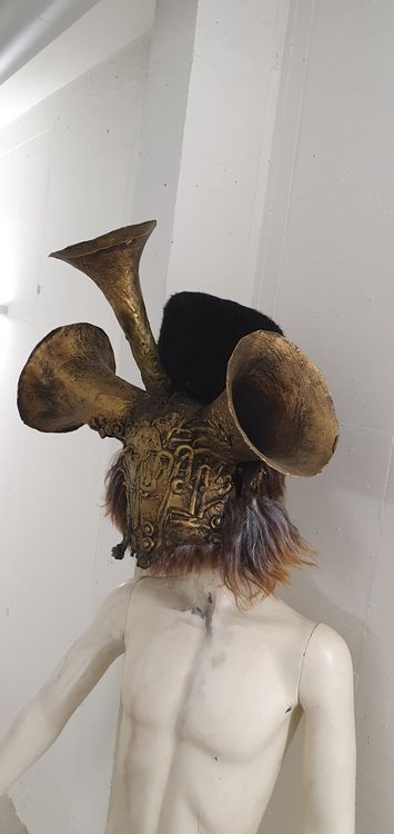 Maschere: Alti Garde Luzern: Fidele Blaskapelle (Maske, Larve, Grind) – Usato da Emmenbrücke venduto da Mandali67 3